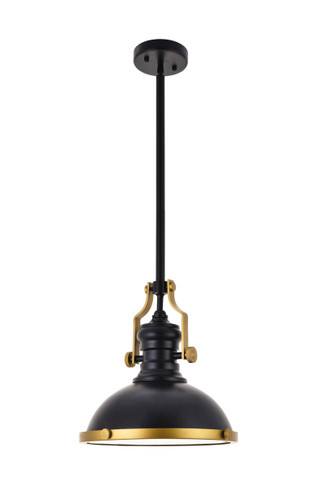 Pendants Metal Shade by Elegant Lighting ( 173 | LD5001D13BRB Eamon ) 