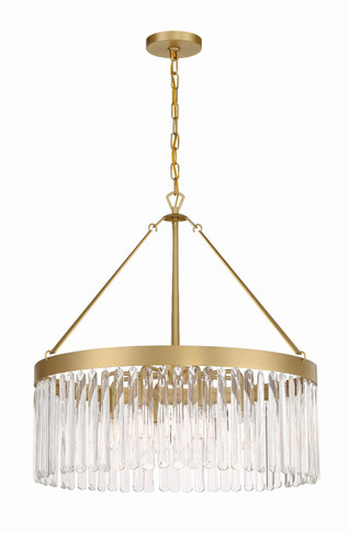 Mid. Chandeliers Ring/Halo by Crystorama ( 60 | EMO-5406-MG Emory ) 