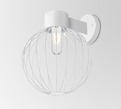 Exterior Sconces by Besa ( 74 | SULTANA-G-WALL-WH Besa Sultana Wall ) 