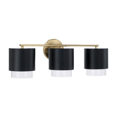 Bathroom Fixtures Three Lights by Capital Lighting ( 65 | 153031RK-549 Weller ) 