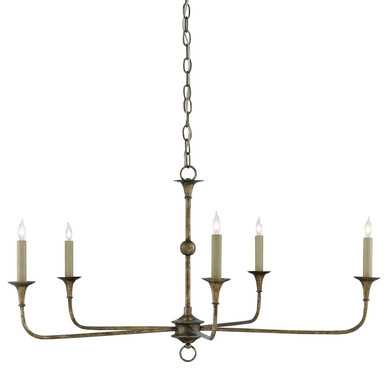 Mid. Chandeliers Candle by Currey and Company ( 142 | 9000-0143 Nottaway Collection ) 
