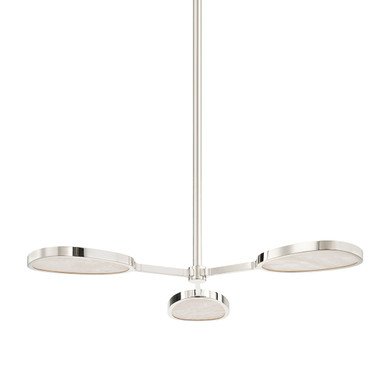 Semi-Flush Mts. Geometric/Linear by Corbett Lighting ( 68 | 338-03-BN Patras ) 