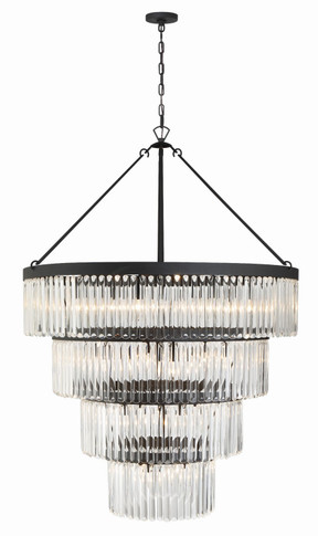Large Chandeliers Glass Shade by Crystorama ( 60 | EMO-5409-BF Emory ) 