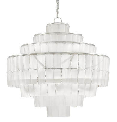 Mid. Chandeliers Glass Down by Currey and Company ( 142 | 9000-0160 Sommelier Collection ) 