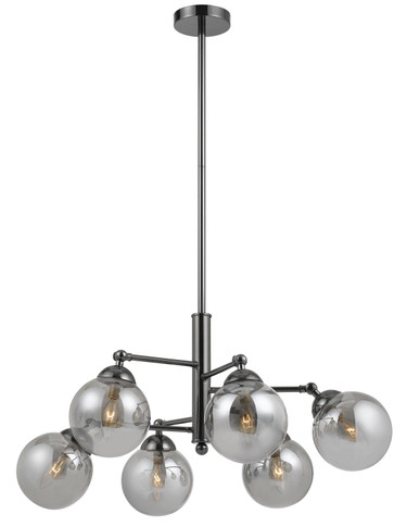 Mid. Chandeliers Glass Down by Cal Lighting ( 225 | FX-2577-6 Prato ) 