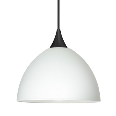 Mini Pendants Glass Down by Besa ( 74 | X-467907-LED-BK Besa Brella Pendant ) 