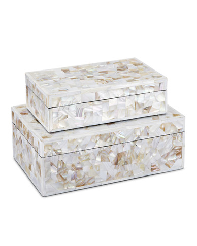 Home Accents Boxes by Currey and Company ( 142 | 1200-0770 Uma Collection ) 