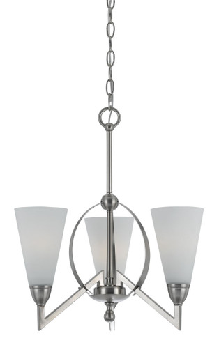 Mini Chandeliers Glass Shade by Cal Lighting ( 225 | FX-3508/3 Canroe ) 
