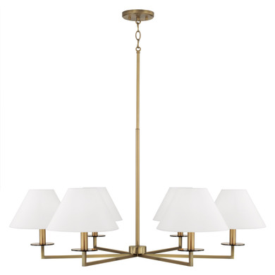Large Chandeliers Candle by Capital Lighting ( 65 | 452261AD Gilda ) 