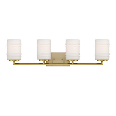 Bathroom Fixtures Four Lights by Designers Fountain ( 43 | D257M-4B-BG Leavenworth ) 