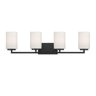 Bathroom Fixtures Four Lights by Designers Fountain ( 43 | D257M-4B-MB Leavenworth ) 