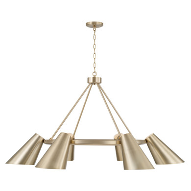 Large Chandeliers Metal Shade by Capital Lighting ( 65 | 454961MA Leo ) 