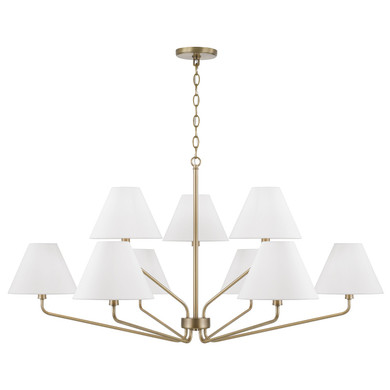 Large Chandeliers Candle by Capital Lighting ( 65 | 456691AD-714 Chadwick ) 