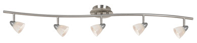 Semi-Flush Mts. Rail Kits by Cal Lighting ( 225 | SL-954-5-BS/WH Serpentine ) 