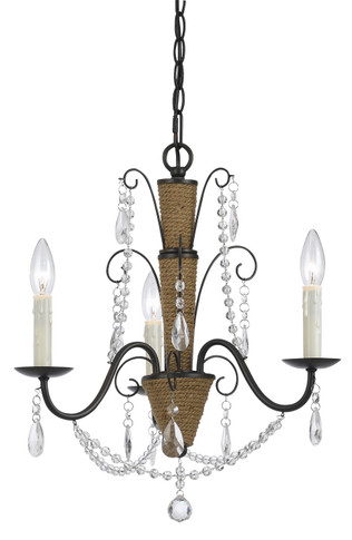 Mini Chandeliers Candle by Cal Lighting ( 225 | FX-3592-3 ANTIGO ) 