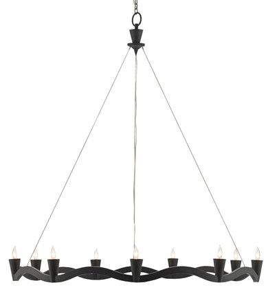 Large Chandeliers Candle by Currey and Company ( 142 | 9000-0461 Serpentina Collection ) 