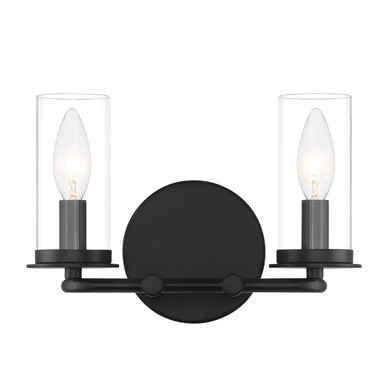 Bathroom Fixtures Two Lights by Designers Fountain ( 43 | D268C-2B-MB Hudson Heights ) 