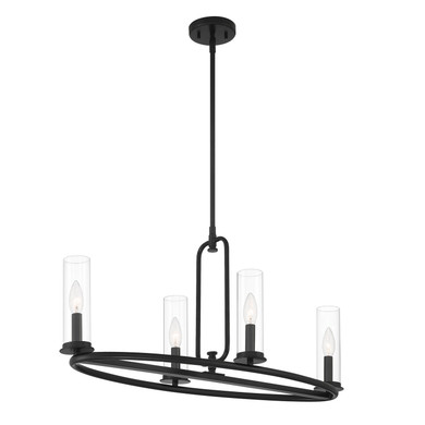 Mid. Chandeliers Candle by Designers Fountain ( 43 | D268C-IS-MB Hudson Heights ) 