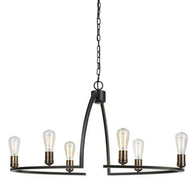 Mid. Chandeliers Candle by Cal Lighting ( 225 | FX-3664-6 Kinder ) 