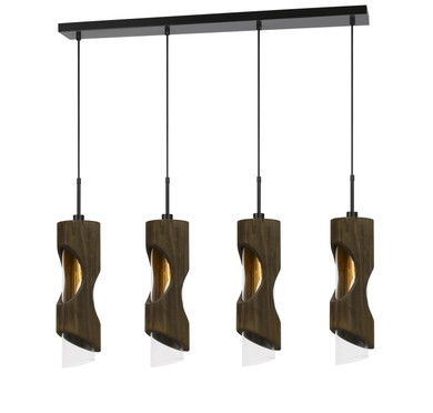 Linear/Island 4 Light + by Cal Lighting ( 225 | FX-3669-4 Zamora ) 
