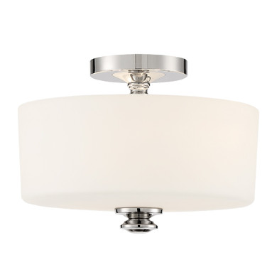 Flush Mounts Bowl Style by Crystorama ( 60 | TRA-A3302-PN Travis ) 