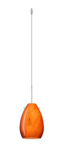 Multi-Systems Low Voltage Pendants by Besa ( 74 | XP-1713HB-SN Pera ) 