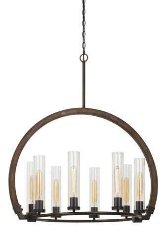 Large Chandeliers Glass Shade by Cal Lighting ( 225 | FX-3691-8 Sulmona ) 