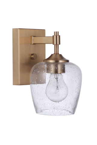 Sconces Single Glass by Craftmade ( 46 | 12406SB1 Stellen ) 