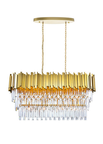 Linear/Island 4 Light + by CWI Lighting ( 401 | 1112P38-9-169 Deco ) 