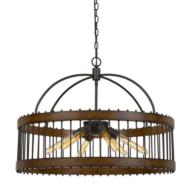 Mid. Chandeliers Glass Down by Cal Lighting ( 225 | FX-3700-6L Cantania ) 