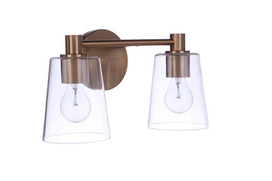 Bathroom Fixtures Two Lights by Craftmade ( 46 | 12615SB2 Emilio ) 