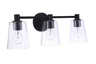 Bathroom Fixtures Three Lights by Craftmade ( 46 | 12623FB3 Emilio ) 