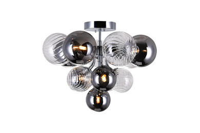 Flush Mounts Multi-Port/Cluster by CWI Lighting ( 401 | 1205C16-6-601 Pallocino ) 