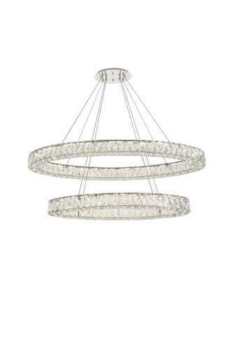 Mid. Chandeliers Ring/Halo by Elegant Lighting ( 173 | 3503D48C Monroe ) 