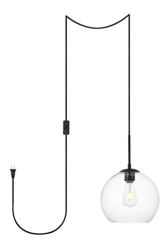 Pendants Sphere by Elegant Lighting ( 173 | LDPG2212BK Baxter ) 