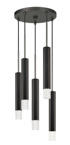 Pendants Multi-port/Cascade by Cal Lighting ( 225 | FX-3723-5P-GM Led Pendant ) 