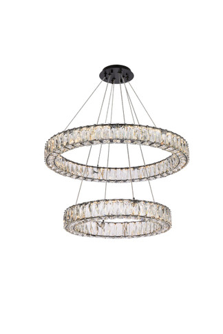 Pendants Glass Down by Elegant Lighting ( 173 | 3503G28BK Monroe ) 