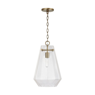 Mini Pendants Glass Down by Capital Lighting ( 65 | 338316AD Lee ) 