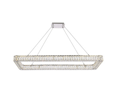 Linear/Island Ring/Halo by Elegant Lighting ( 173 | 3504D50L1C Monroe ) 