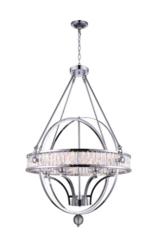 Large Chandeliers Sphere by CWI Lighting ( 401 | 9957P30-6-601 Arkansas ) 