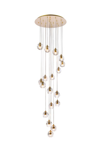Pendants Multi-port/Cascade by Elegant Lighting ( 173 | 3505D20G Eren ) 