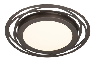 Flush Mounts Bowl Style by Designers Fountain ( 43 | LED1297-SB Deco Edge ) 