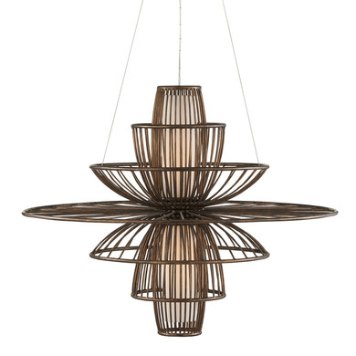 Large Chandeliers Empire/Basket by Currey and Company ( 142 | 9000-0964 Benjiro Chandelier ) 
