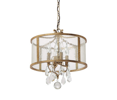 Pendants Drum Shade by Capital Lighting ( 65 | 9484AG-CR Blakely ) 