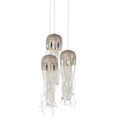 Mini Pendants 3 Light Cluster by Currey and Company ( 142 | 9000-1027 Medusa Collection ) 