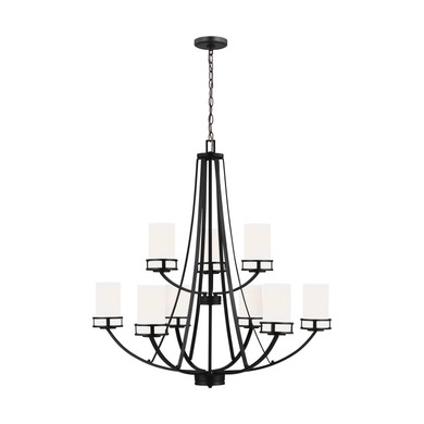 Mid. Chandeliers Glass Up by Generation Lighting ( 1 | 3121609-112 Robie ) 