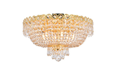 Flush Mounts Bowl Style by Elegant Lighting ( 173 | V1900F18G/RC Century ) 