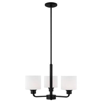 Mini Chandeliers Glass Shade by Generation Lighting ( 1 | 3128803-112 Canfield ) 