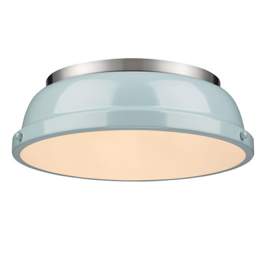 Flush Mounts Bowl Style by Golden ( 62 | 3602-14 PW-SF Duncan ) 