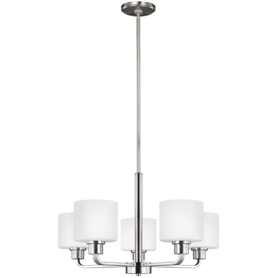 Mid. Chandeliers Glass Up by Generation Lighting ( 1 | 3128805EN3-962 Canfield ) 